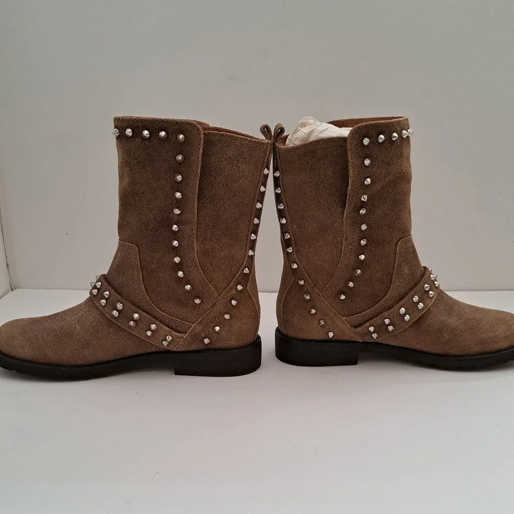 Zara leather boots USA 6.5 EUR 37 - Picture 3 of 8